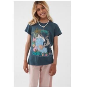 O’Neill Surf Skeleton Gray Tee size L